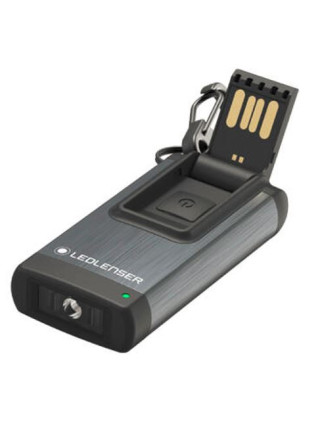 Latarka Ledlenser K4R szara