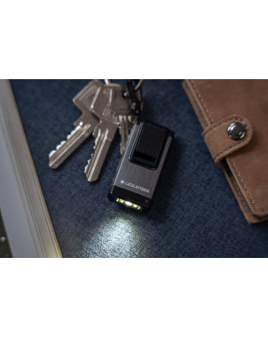 Latarka Ledlenser K4R szara