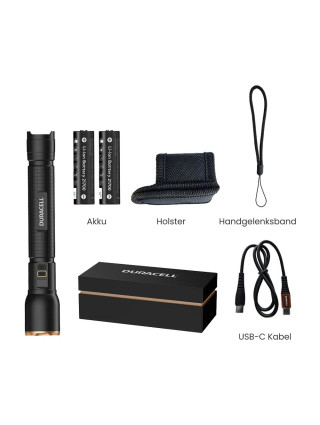 Latarka Duracell DF6000R Gift Box