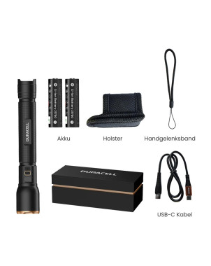 Latarka Duracell DF6000R Gift Box