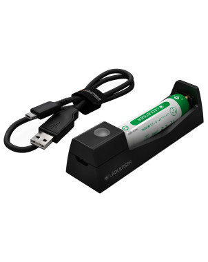 Zestaw ładowarka i akumulator do Ledlenser MH3/4/5