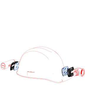 Zestaw mocujący do kasku I