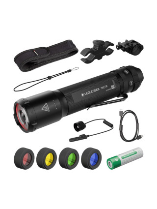 Zestaw mysliwski Ledlenser TAC7R Black Case