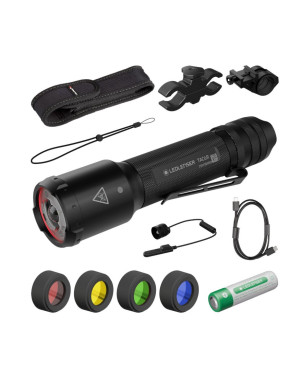 Zestaw mysliwski Ledlenser TAC6R Black Case