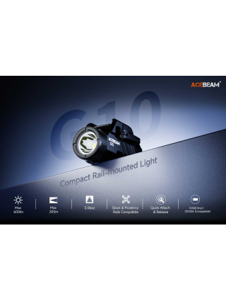 Latarka Acebeam G10 Black