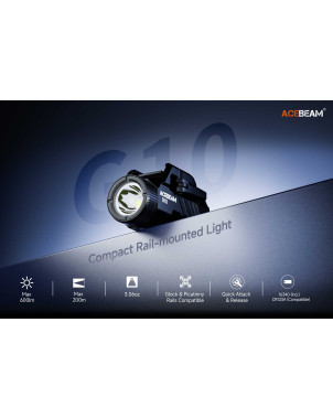 Latarka Acebeam G10 Black