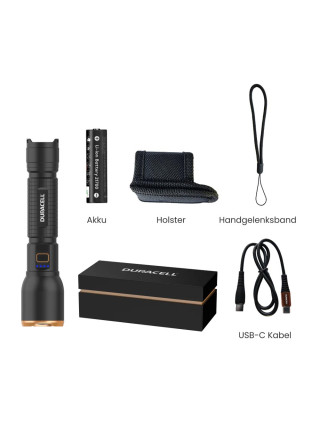 Latarka Duracell DF3000R Gift Box