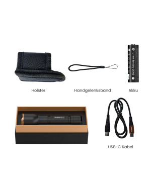 Latarka Duracell DF2500R Gift Box