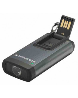Latarka Ledlenser K6R szara