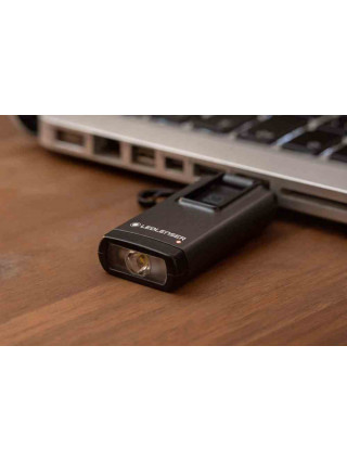 Latarka Ledlenser K6R szara