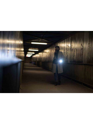 Latarka Ledlenser K6R Safety szara