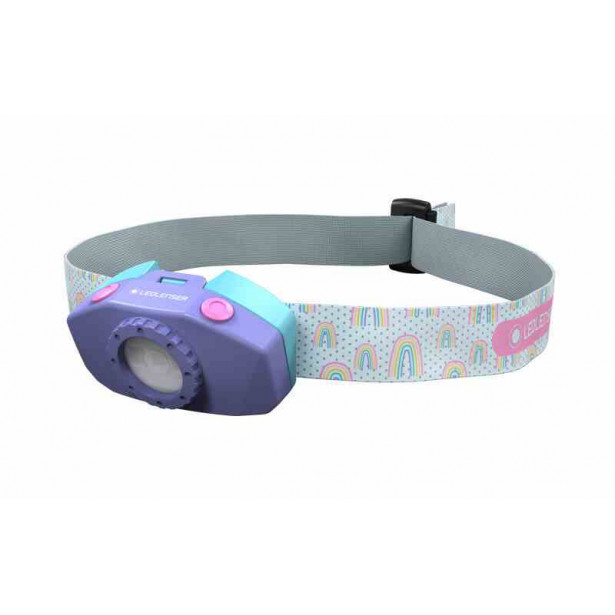 Latarka czołowa Ledlenser KidLed2 Purple