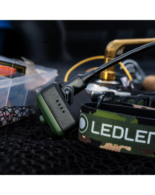 Latarka Ledlenser HF7R RGB Camo