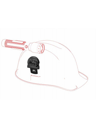 Mocowanie do kasku z adapterem Euroslot typu A